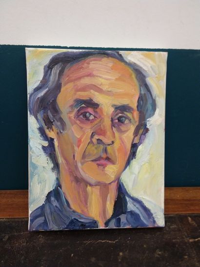 FAGARD 

Self-portrait 

Oil on canvas 

Size:...
