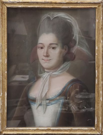 DE LANTY Marie Suzanne 

Self-portrait

Pastel...