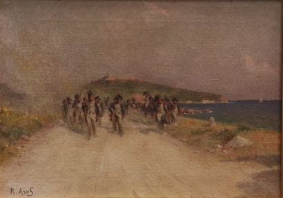 R ARUS

March of the Army of Italy

Oil on...