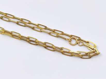 Chain in yellow gold 750° fancy mesh

weight...