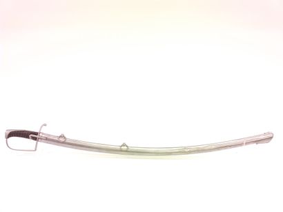 
German style cavalry officer's saber. 




Leather-covered...