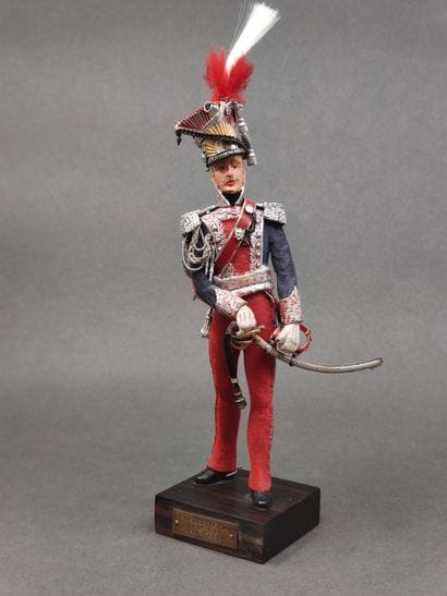 
Marcel RIFFET 




Two painted and dressed...