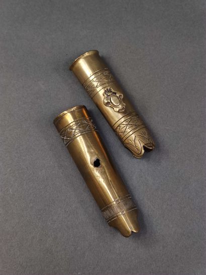 
-Wooden rigging element. 




-Two brass...