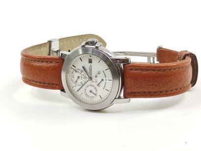 MICHEL HERBELIN

Wristwatch, round steel...