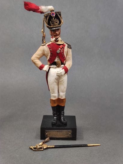 
Marcel RIFFET 




Two painted and dressed...