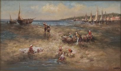 Claude GARDY (1949-)

Animated seaside

Oil...