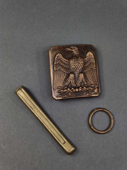 
Second Empire model belt tray. 




In brass,...