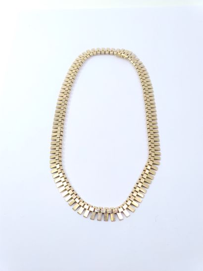 Art Deco style necklace with articulated...