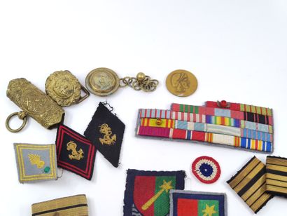 France set of colonial troops decoration...