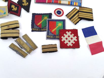 France set of colonial troops decoration...