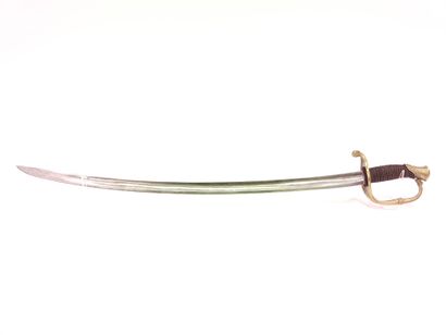 
Infantry officer saber model 1821. 




Handle...