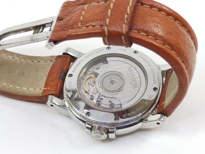 MICHEL HERBELIN

Wristwatch, round steel...