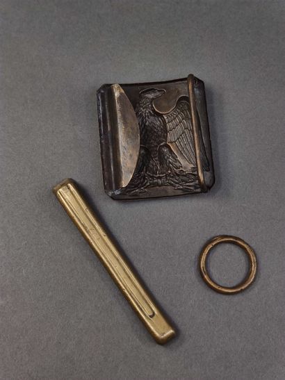 
Second Empire model belt tray. 




In brass,...