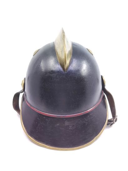 
Crest helmet of fireman probably German....