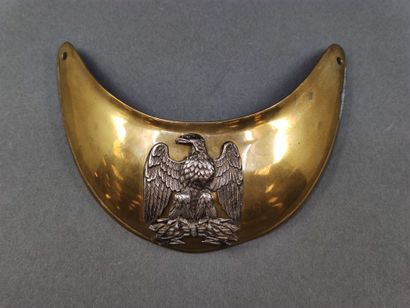 
Officer's collar rise. 




In brass, with...