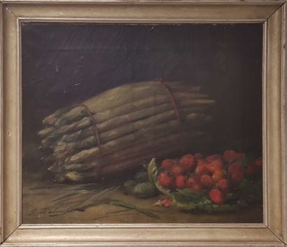 G DUBOUCHET (XIXth)

Still life with a bunch...