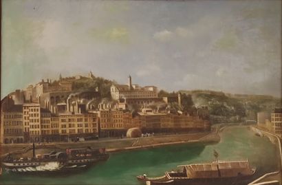 JENNY REGNIEZ 1892

Animated boat

Oil on...
