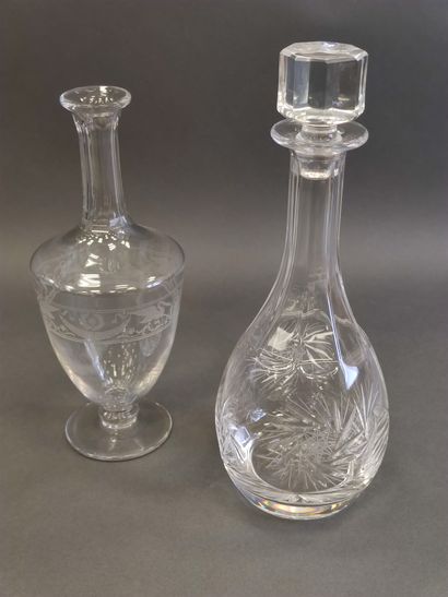 BACCARAT

Swan Empire model 

Carafe in engraved...