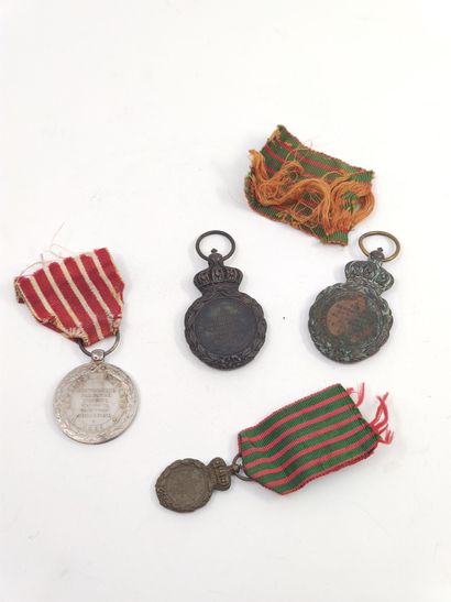 France

Lot of four military medals including...