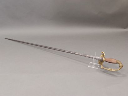 
Restoration officer sword.




Missing mother-of-pearl...