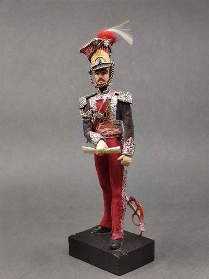 
Marcel RIFFET 




Two painted and dressed...