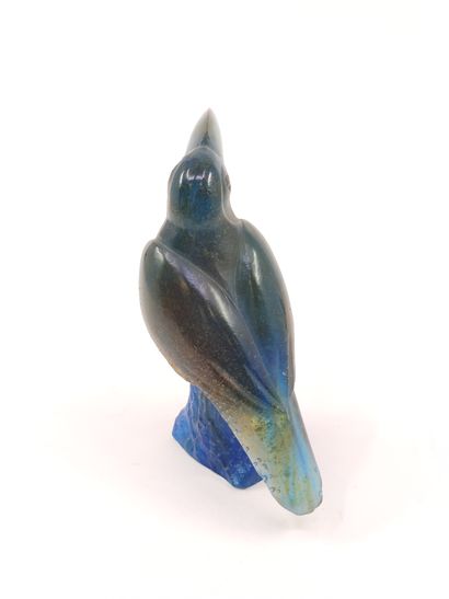 DAUM France

TOUCAN in polychrome glass paste...