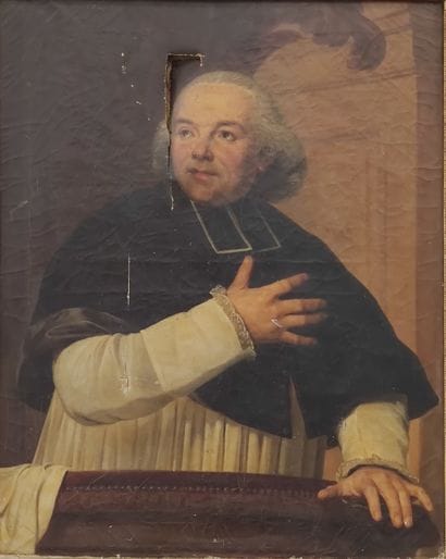 French school of the XIXth century

Priest...
