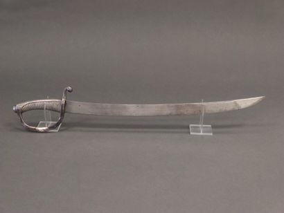 Saber lighter. 

Silver plated mounting....