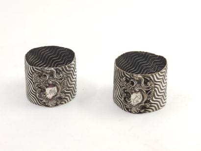 GALLIA

Silver plated hors d'oeuvre service...