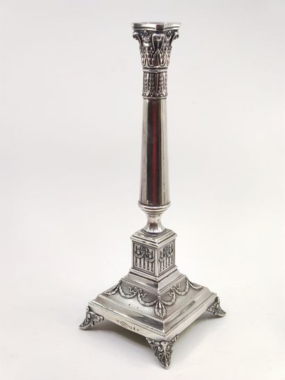 ZOLBERG - GALW

Pair of candlesticks in silver...