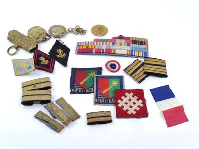 France set of colonial troops decoration...