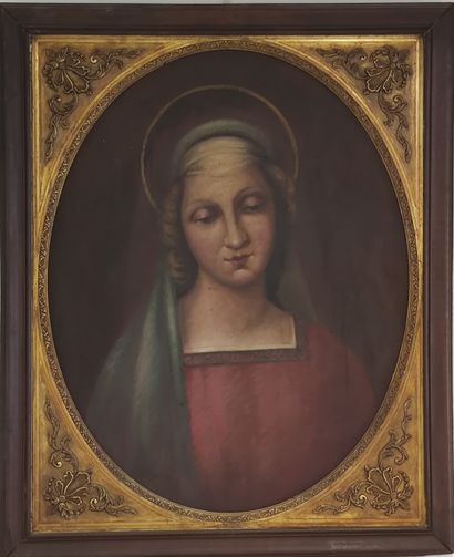 School of the XIXth century

Virgin with...
