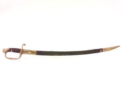 
Infantry officer saber model 1821. 




Handle...