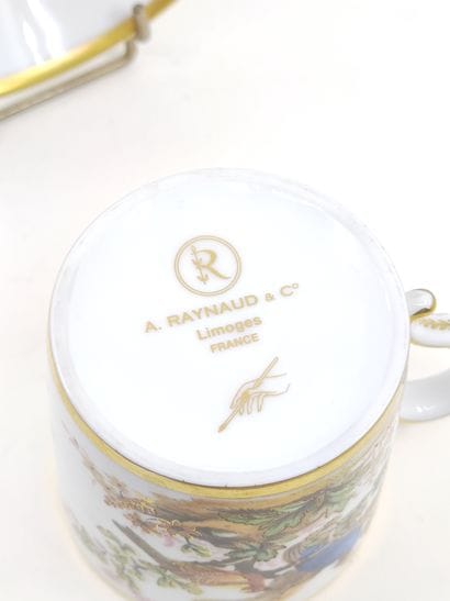 A Raynaud C° Limoges

Two cups and under...