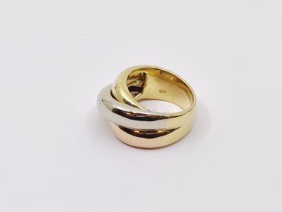 FRED

BAGUE en or trois tons 

Poids : 15,7...