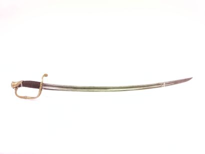 
Infantry officer saber model 1821. 




Handle...