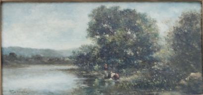 Albert Paul GUILLAUME (1873-1942)

Les Lavandières...