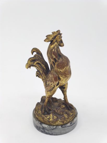 Charles Paillet (1871 - 1937) 

Rooster crowing

Sculpture...