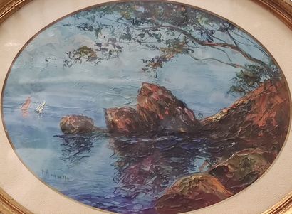 VINCENT NANAGO (1880-1936) 

Seaside in the...