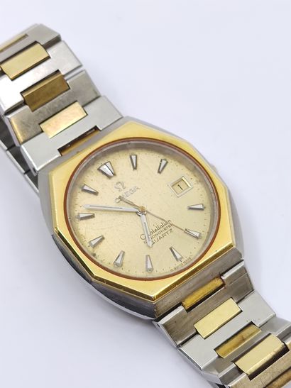 OMEGA constellation 

Gold and steel wristwatch,...