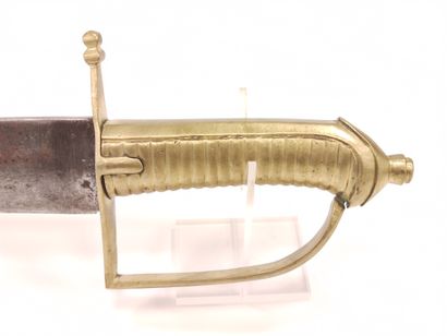 
Infantry saber called Briquet. 




Mounting...