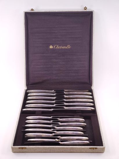 CHRISTOFLE model in ribboned Louis XVI 

Box...