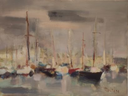 Maltese

Port of La Londe

Oil on canvas...