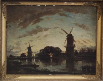 Dutch school of the 19th century

The Mills...