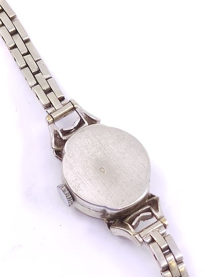 GERMOR 

Bracelet watch in white gold 750°,...