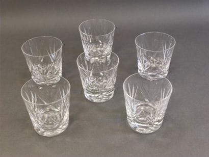 SAINT LOUIS Camargue model 

Six whisky glasses...