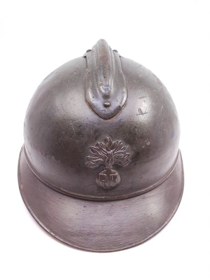 
Adrian model 15 infantry helmet. 




Repainted....