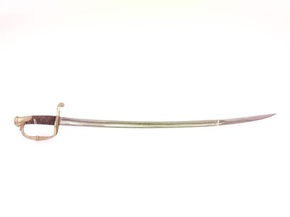 
Infantry officer saber model 1821. 




Handle...