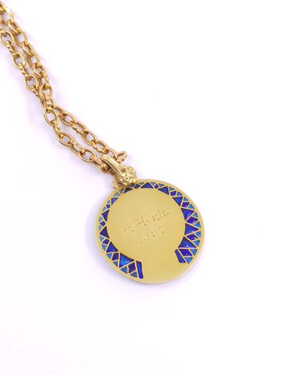 CHAIN in yellow gold 750° accompanied by...