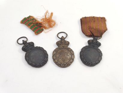France

Lot of three medals Napoleon I 

Pansy...